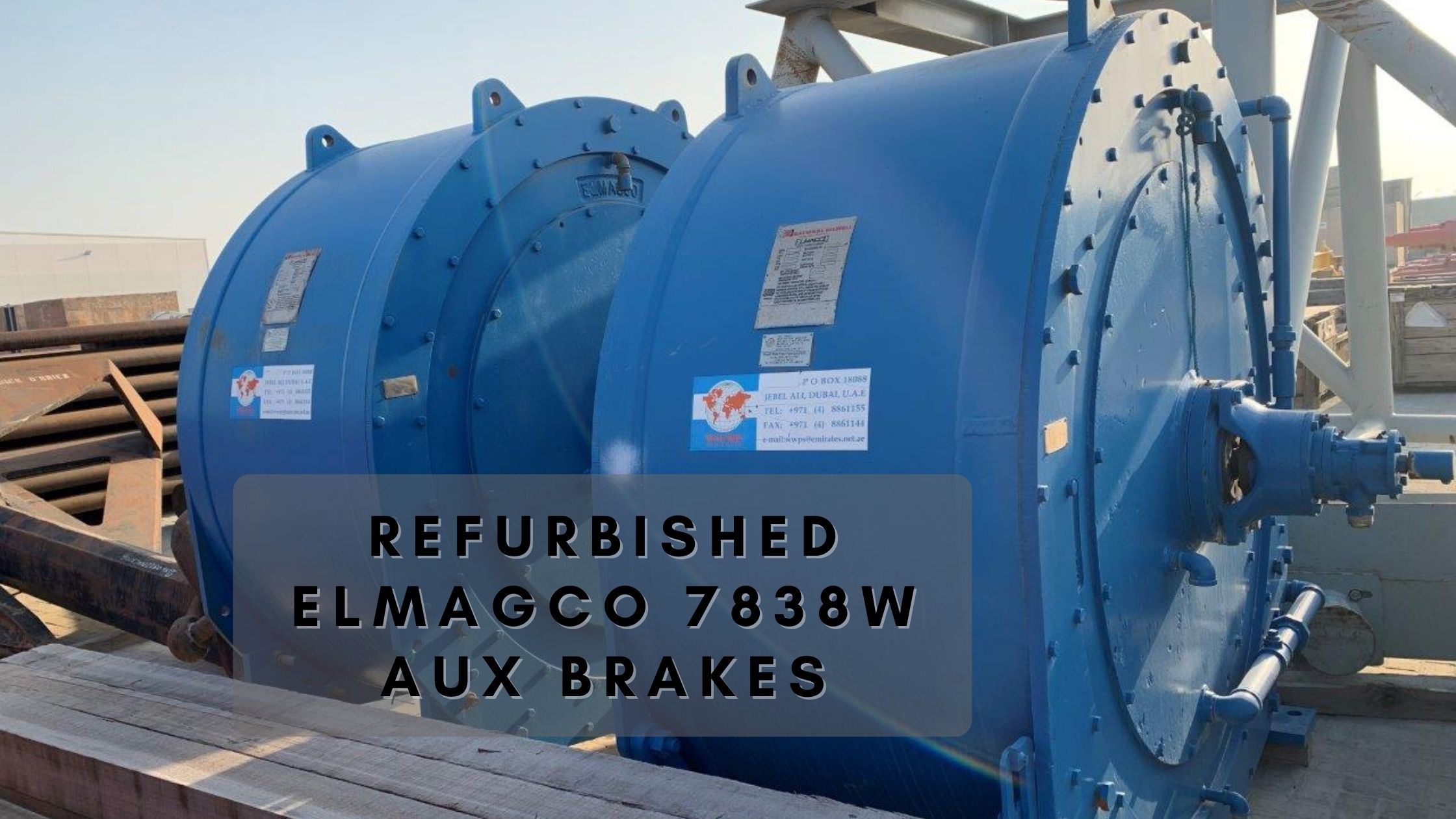 Refurbished Elmagco 7838w Aux Brakes