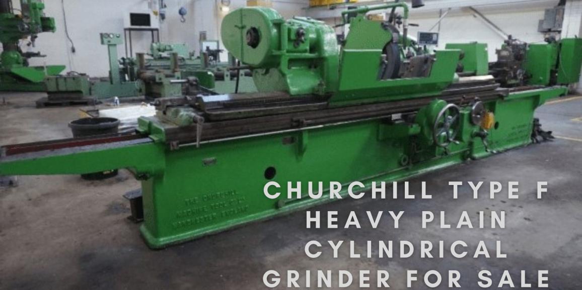 Churchill Type F Heavy Plain Cylindrical Grinder For Sale