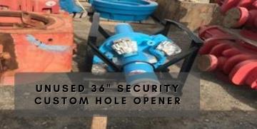Unused 36″ Security Custom Hole Opener For Sale